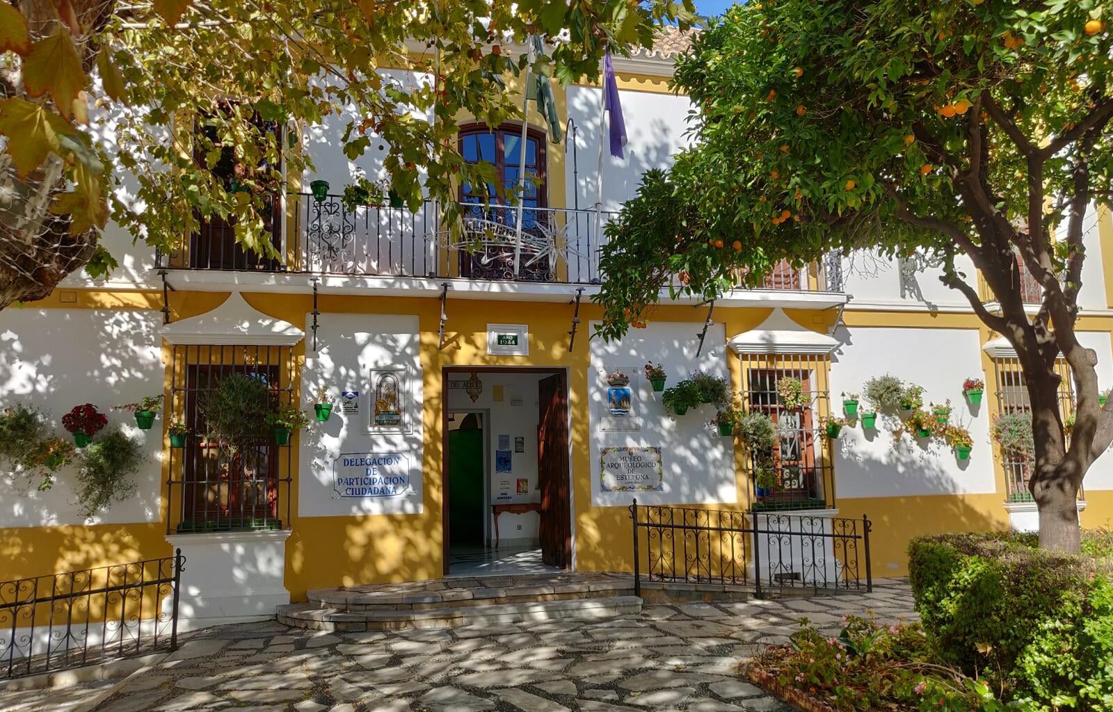 Estepona, Spain. Archeological Museum, old House of the Cistern, 18th century . OC.