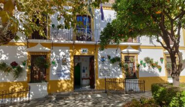 Estepona, Spain. Archeological Museum, old House of the Cistern, 18th century . OC.