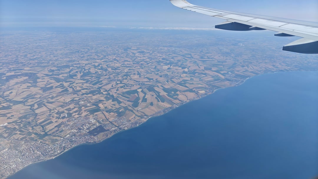 [OC] Turkish Airlines Flight TK1002 from Skopje to Istanbul (Part 2)