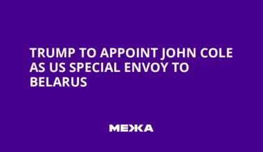 Trump to Appoint John Cole as US Special Envoy to Belarus | Ukraine news