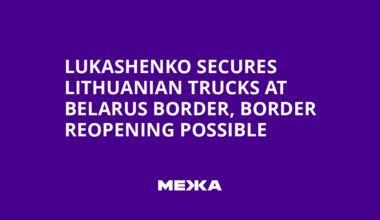 Lukashenko Secures Lithuanian Trucks at Belarus Border, Border Reopening Possible | Ukraine news