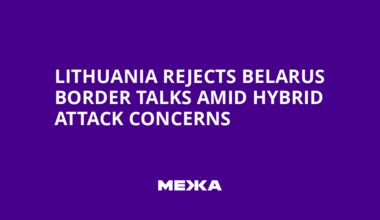 Lithuania Rejects Belarus Border Talks Amid Hybrid Attack Concerns | Ukraine news