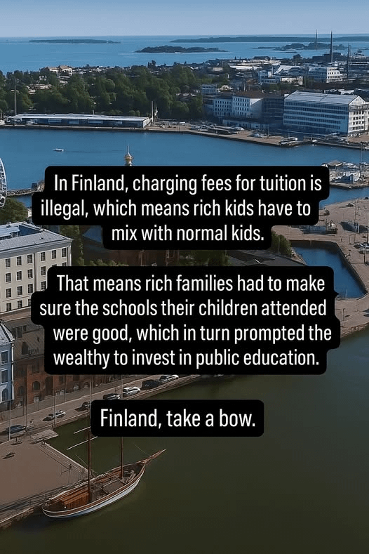 At least make an effort to even the playing field.