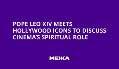 Pope Leo XIV Meets Hollywood Icons to Discuss Cinema’s Spiritual Role | Ukraine news