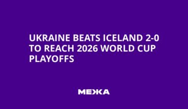Ukraine Beats Iceland 2-0 to Reach 2026 World Cup Playoffs | Ukraine news