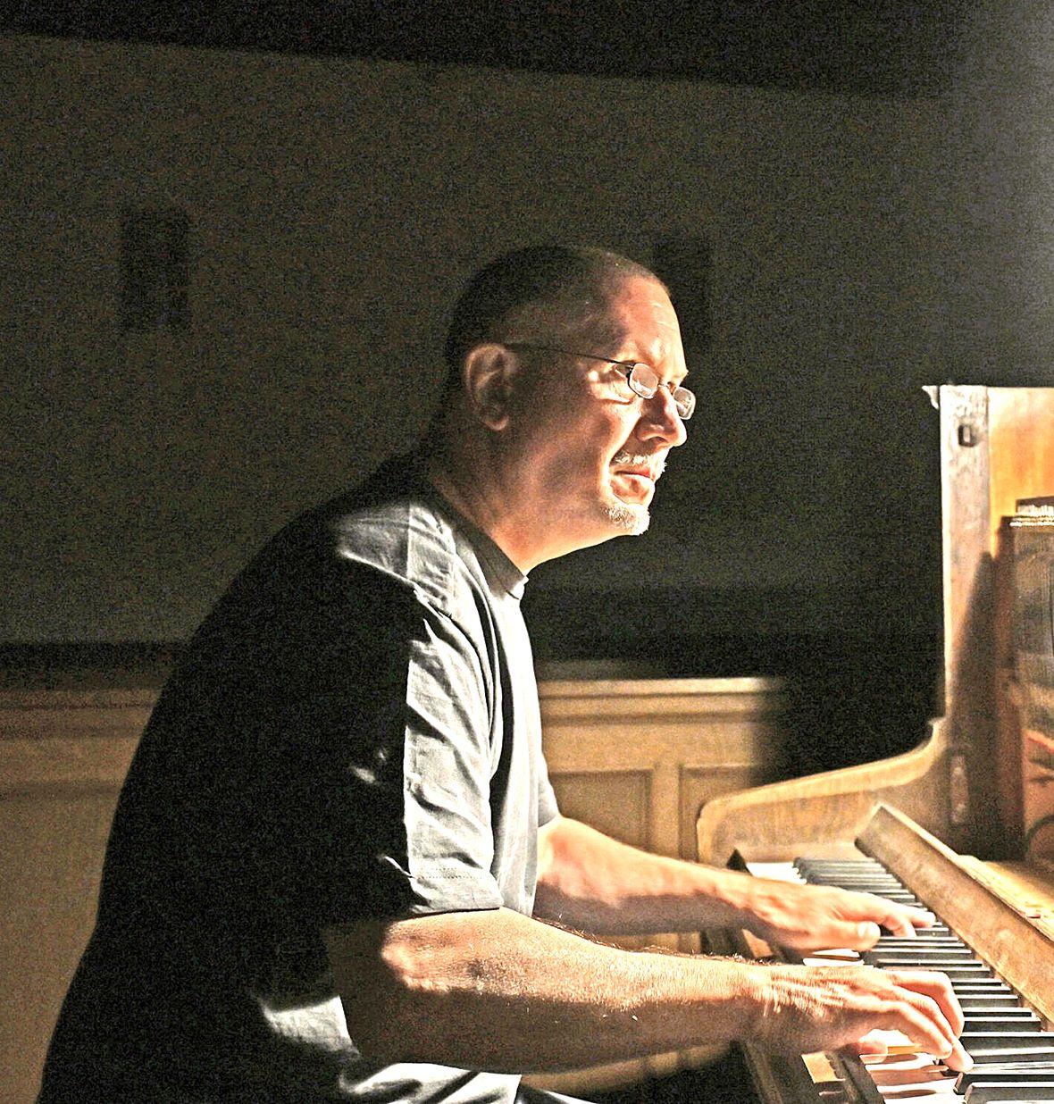 Chris Jarrett is renowned for his live performances accompanying silent films.