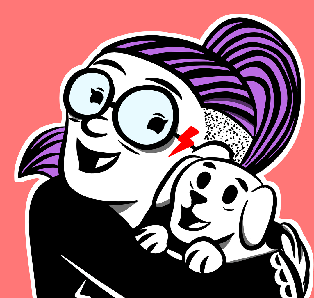 Zrobiłam fanarta naszej miłośniczce zwierzaków, bo w końcu czemu nie ☺️