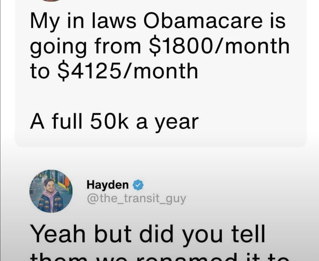 Who needs healthcare when we have Gulf of America?