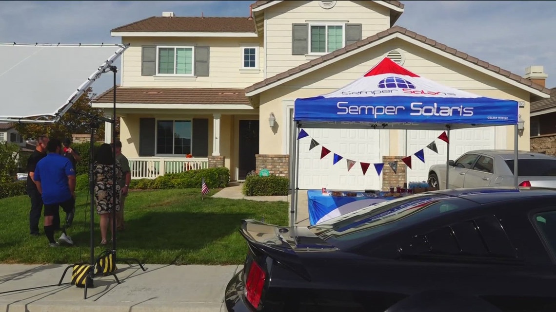 Semper Solaris honors Purple Heart Marine with free energy-efficient windows on Veterans Day