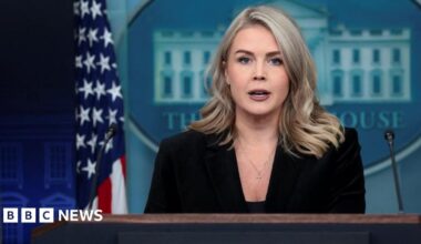 Live: White House holds briefing after confirming new plan to end war in Ukraine