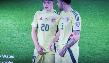 "You couldn't ask for a better pair of balls across the box" - Nia Jones