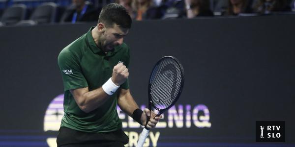 Đoković bo v finalu v Atenah lovil 101. lovoriko, Musetti pa se bo boril za zaključni turnir