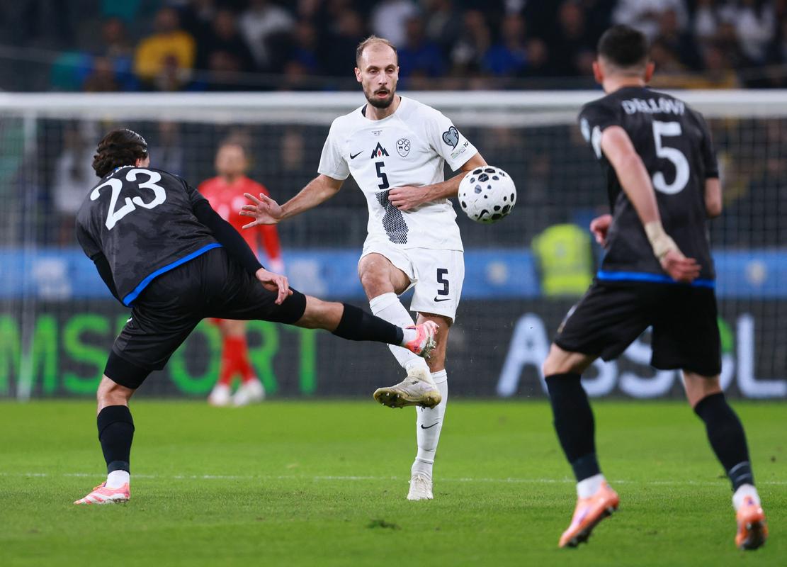Slovenija je v teh kvalifikacijah zabila le dva gola. Foto: Reuters Slovenija je v teh kvalifikacijah zabila le dva gola. Foto: Reuters