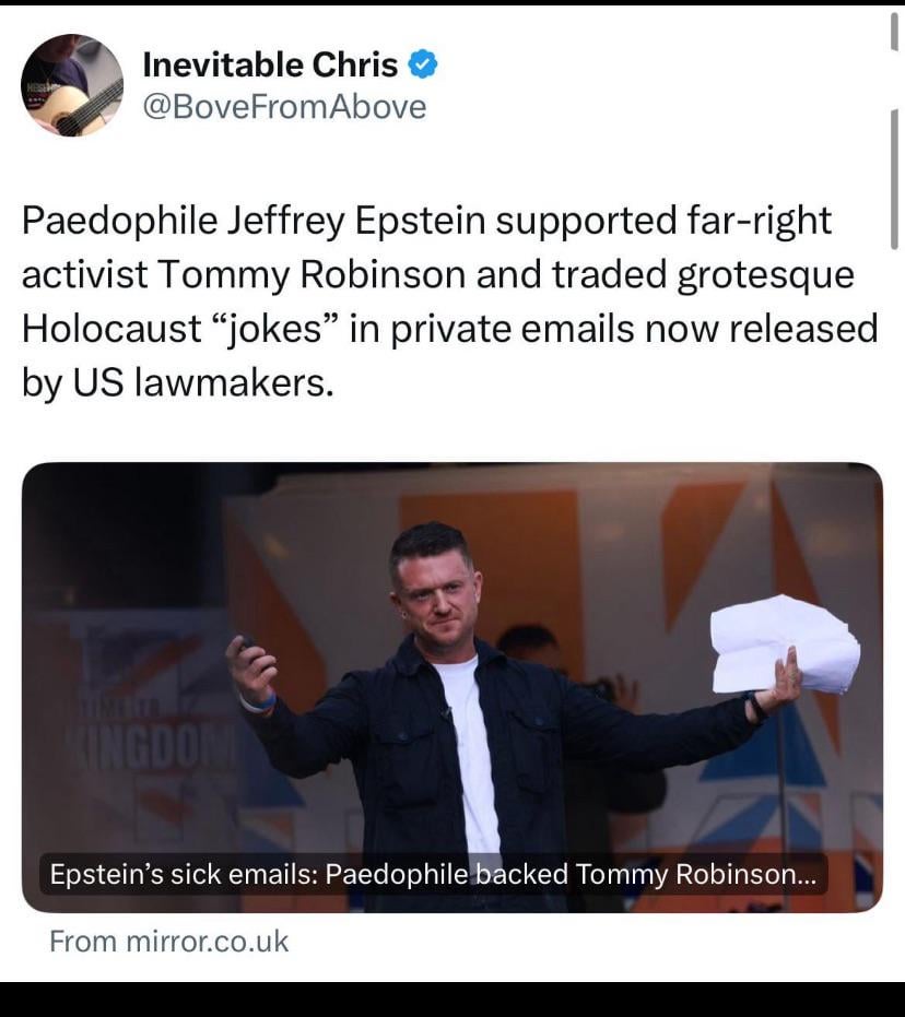 Epstein loved Tiny Tommy!!