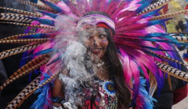 Joyful Day of the Dead commemorations rally US Latino communities despite immigration raid fears | National News