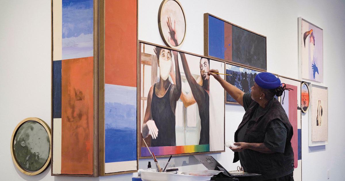 How Lovie Olivia Remade a Classical Fresco in Her Own Image | Visual Art