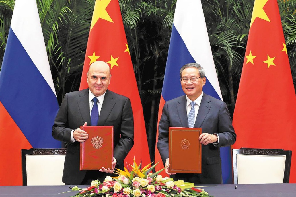 Li stresses importance of Sino-Russian ties