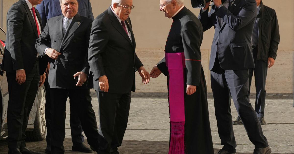 Pope Leo meets Palestinian President Abbas, discuss urgent need for Gaza aid, two-state solution | Latest News