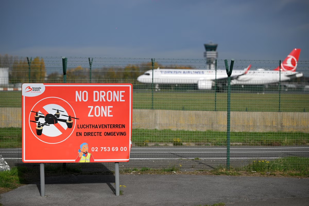 UK sends defence equipment to help Belgium deal with disruptive drones