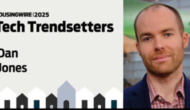 MMI’s Chief Technology Officer Dan Jones Named 2025 HousingWire Tech Trendsetter | National News