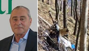 Ritrovato l'elicottero precipitato tra Toscana e Marche. Dispersi l'orafo Mario Paglicci e l'imprenditore Fulvio Casini