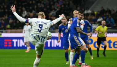 La Norvegia ribalta l'Italia a San Siro: 4-1, in gol Pio Esposito poi Nusa, Haaland (2) e Larsen nelle qualificazioni ai Mondiali 2026
