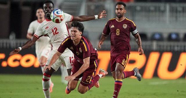 Kone scores, then sees red as Canada blanks Venezuela 2-0 in final match of 2025 | National Sports