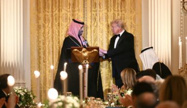 White House Dinner for the Saudi Crown Prince Includes 50 US Execs
