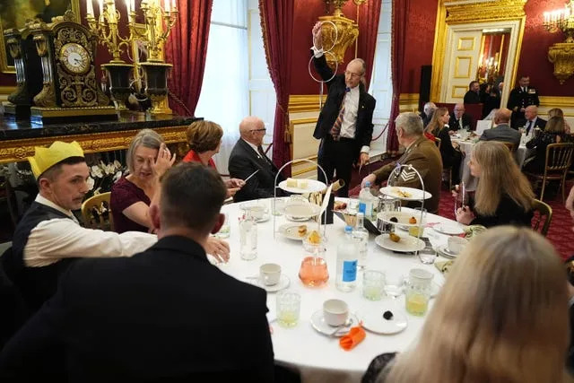 Princess Royal hosts Not Forgotten Association tea party