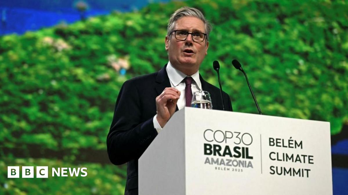 Starmer warns 'consensus is gone' on fighting climate change as leaders gather at COP30 - follow live