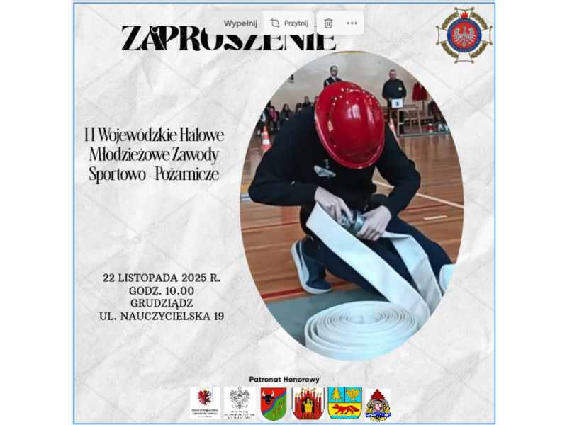 II Wojewódzkie Halowe Zawody MDP - Aktualności