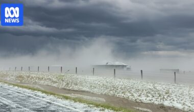 South-east Queensland lashed by two days of giant hail, with the possibility of more storms to come