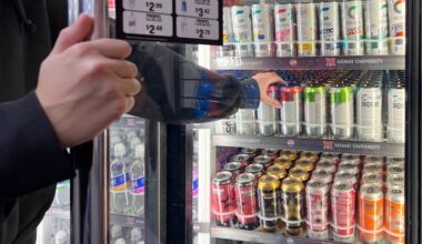 Energy drink brands target health-conscious students