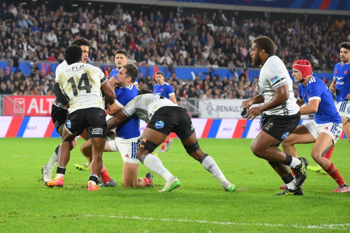 De la casse chez les Français lors de la victoire face aux Fidji - lequipe.fr