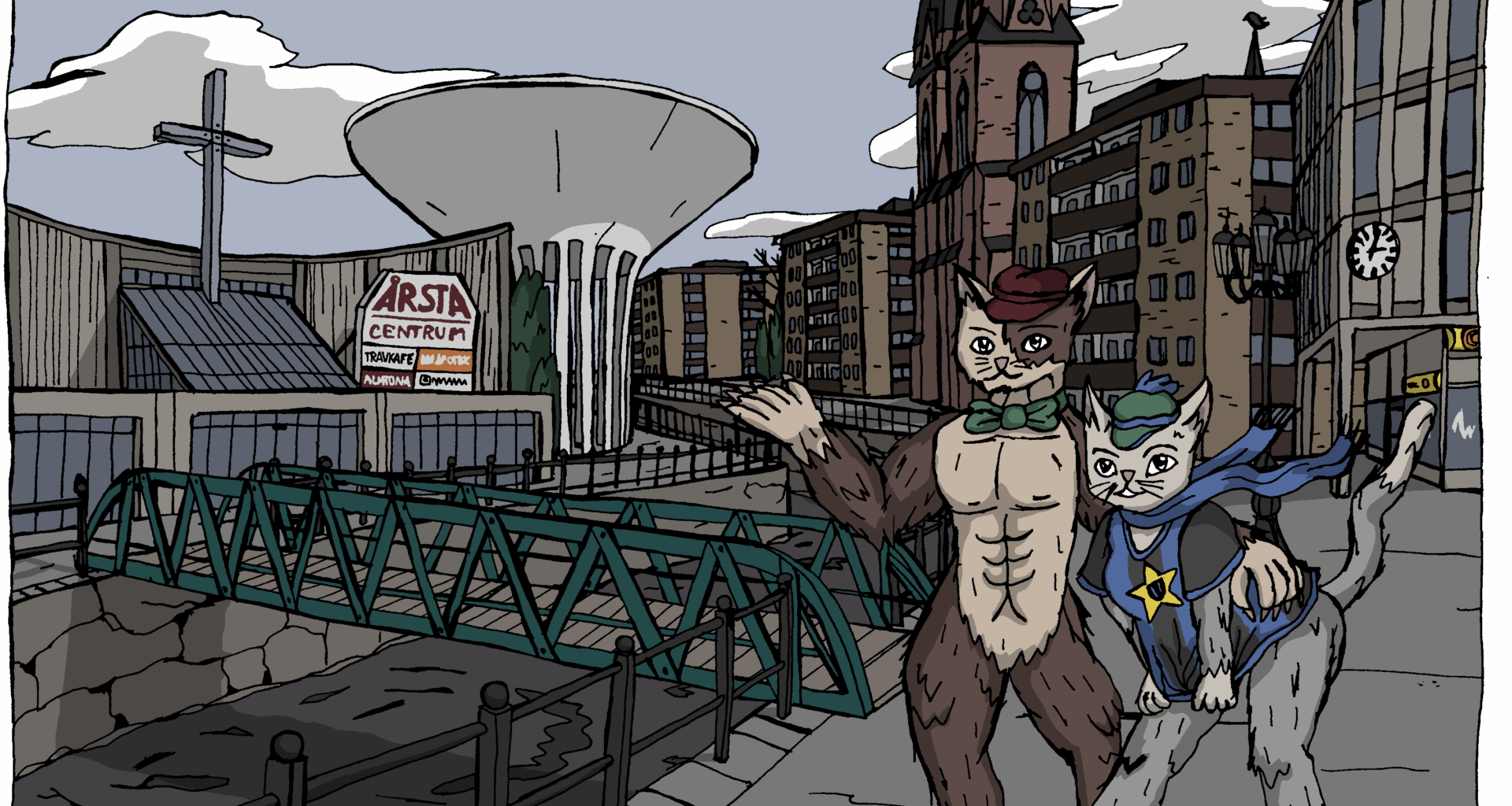 Uppsala, ritat från minnet