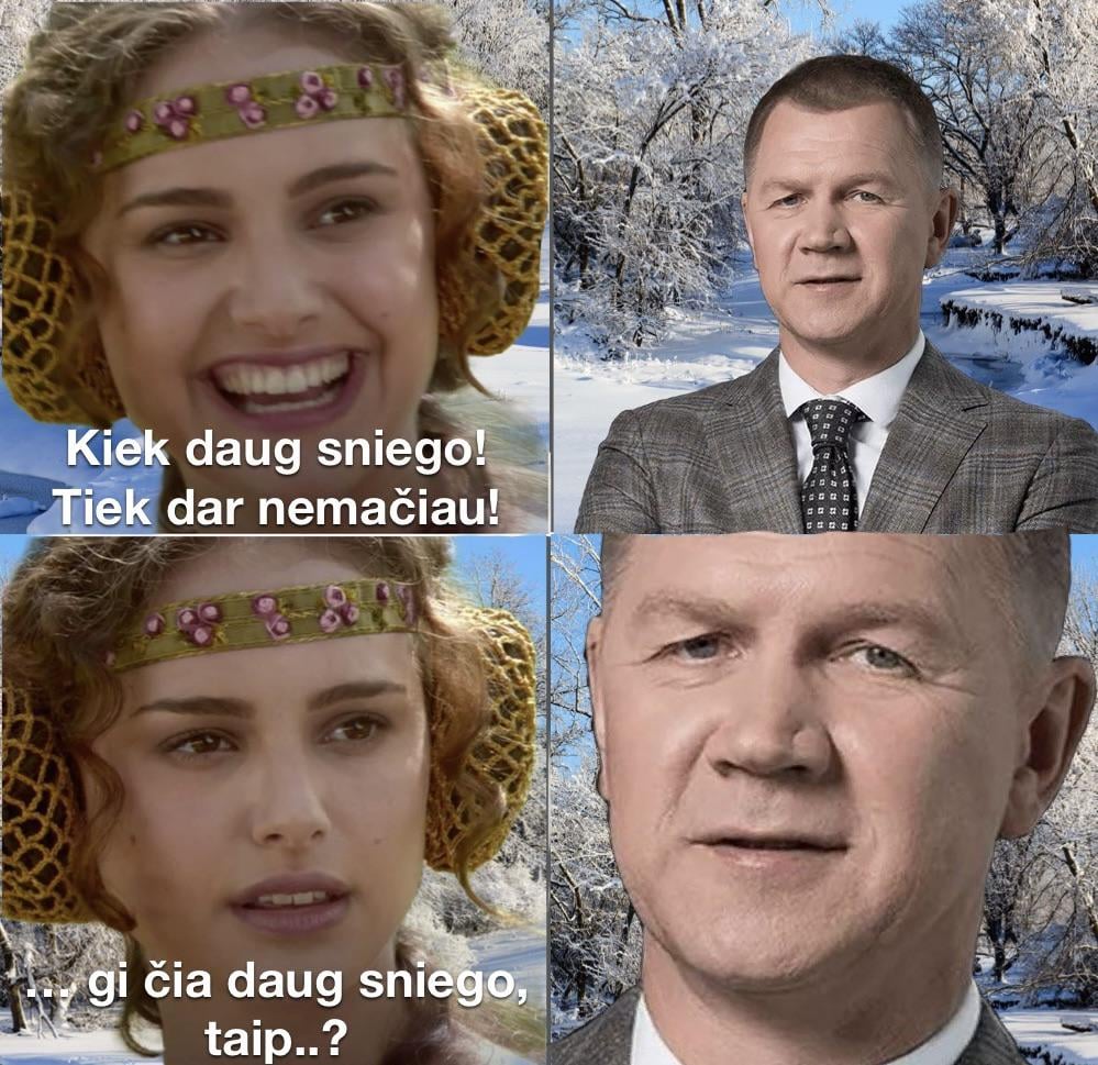 Pf… va, o mano laikai…