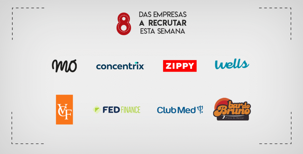 8 empresas a recrutar em Portugal esta semana