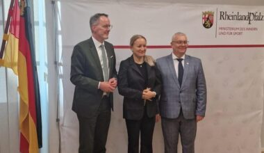 Komendant Wojewódzki Policji w Opolu z wizytą w Policji Nadrenii-Palatynatu - Aktualności