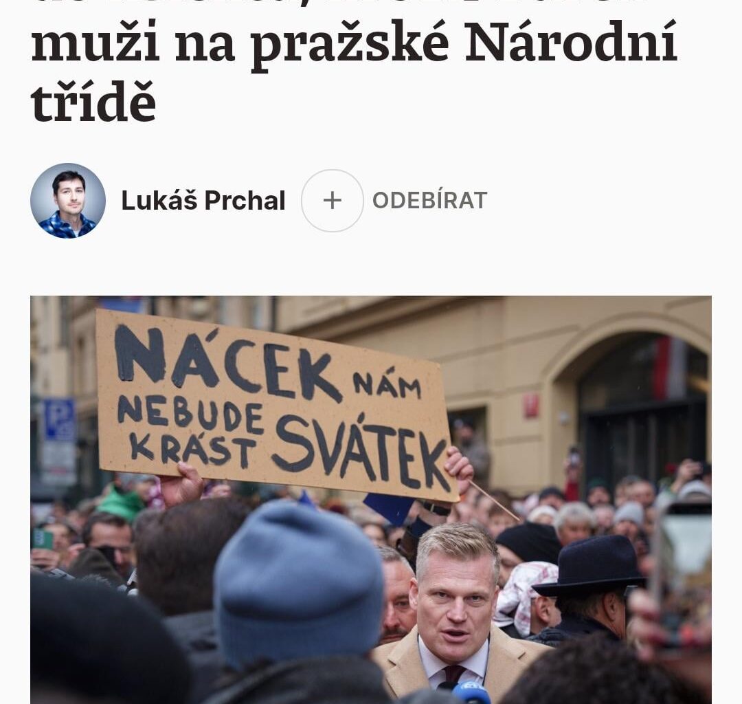 Abych ti nezahajloval do ksichtu, vyhrožoval Turek muži na pražské Národní třídě