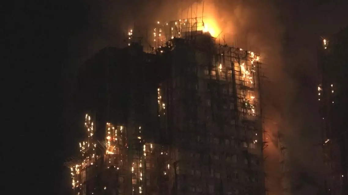 Xi extends condolences over Hong Kong building fire, urges all-out rescue efforts to minimize loss