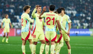 Spain surge toward 2026 WC berth; Switzerland too prosper