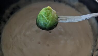 You guys gotta try this. Rosenkohl with fondue.