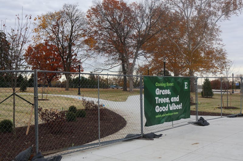 Eastern Michigan University to open second green space for campus park
