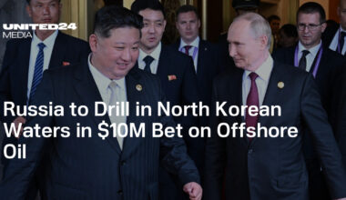 Russia to Drill in North Korean Waters in $10M Bet on Offshore Oil — UNITED24 Media