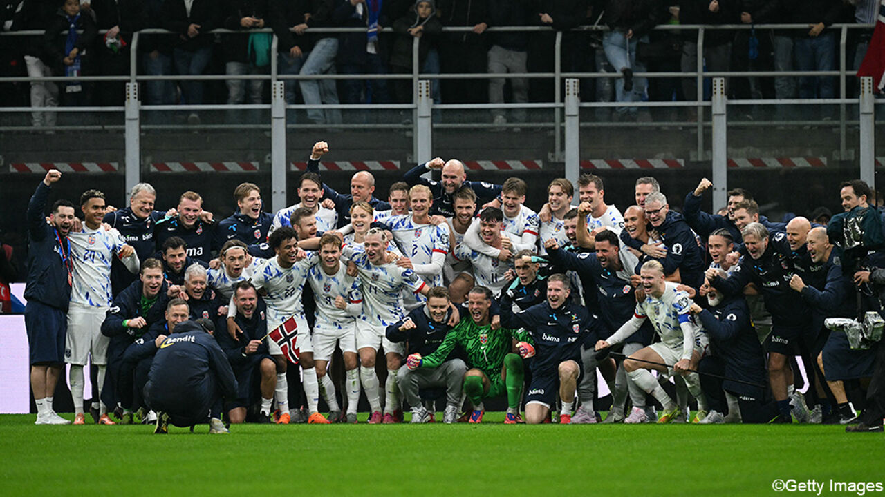 Geen mirakel voor Italië: Haaland schiet Noorwegen naar eerste WK sinds 1998