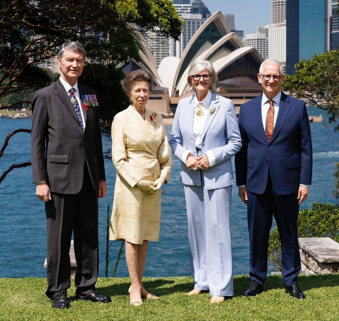 Princess Anne is in Australia! 🇦🇺