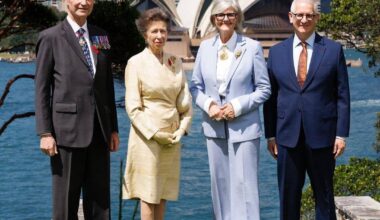 Princess Anne is in Australia! 🇦🇺