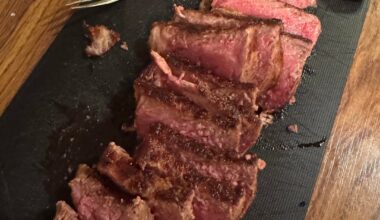 Someone was asking about thicc steaks