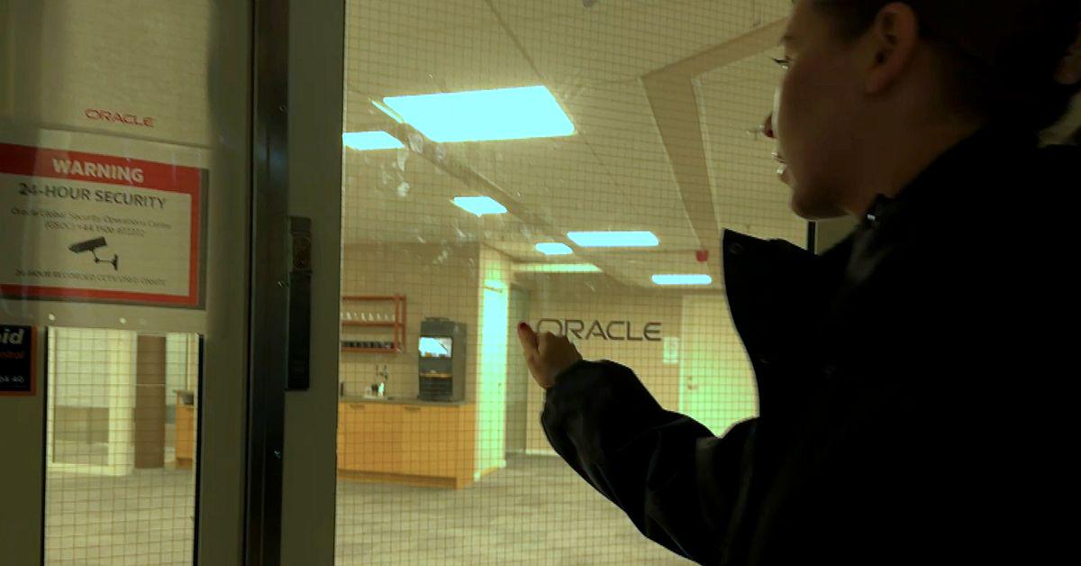 Oracle är företaget bakom Millennium – SVT knackar på kontoret