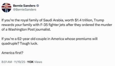 Pedo Assolini’s priority list: Billionaires first, American people dead last, and his ego in every spot in between.